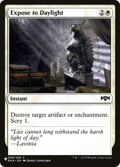 Expose to Daylight (The List Reprints) (008/259)