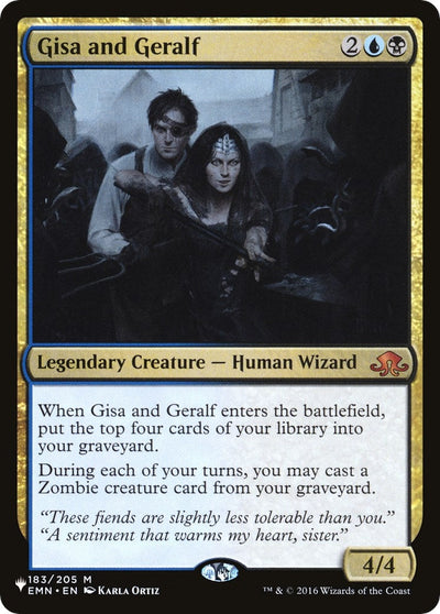 Gisa and Geralf (The List Reprints) (183/205)
