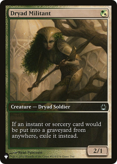 Dryad Militant (The List Reprints) (214/274)