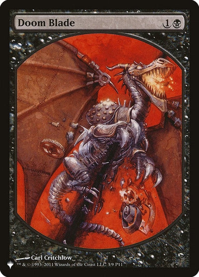 Doom Blade (The List Reprints) (9-Mar)