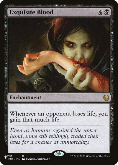 Exquisite Blood (The List Reprints) (231/078)