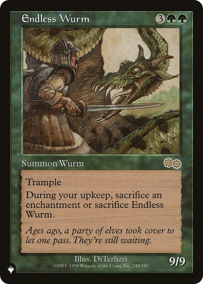 Endless Wurm (The List Reprints) (249/350)