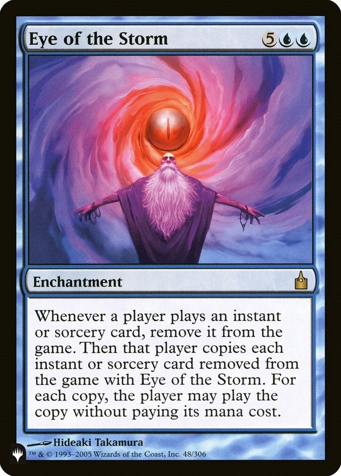 Eye of the Storm (The List Reprints) (48/306)