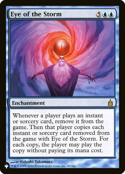 Eye of the Storm (The List Reprints) (48/306)