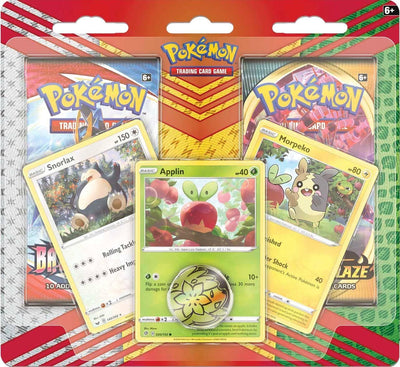 2 Pack Blister [Snorlax, Morpeko &amp; Applin Cards] (MCAP)