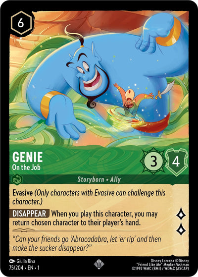 Image for Genie - On the Job (The First Chapter) (75/204) - Disney Lorcana