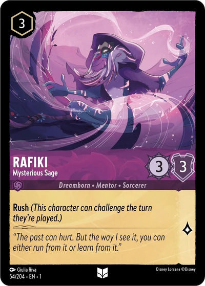 Image for Rafiki - Mysterious Sage (The First Chapter) (54/204) - Disney Lorcana