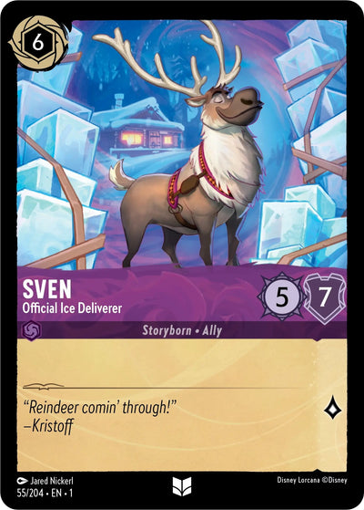 Image for Sven - Official Ice Deliverer (The First Chapter) (55/204) - Disney Lorcana