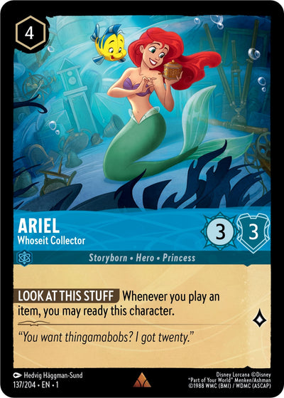 Image for Ariel - Whoseit Collector (The First Chapter) (137/204) - Disney Lorcana