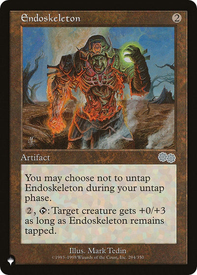 Endoskeleton (The List Reprints) (294/350)