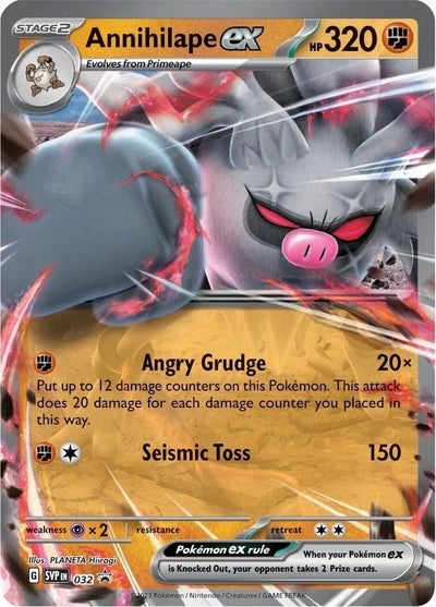 Image for Annihilape ex - 032 (SV: Scarlet & Violet Promo Cards) (032) - Pokemon