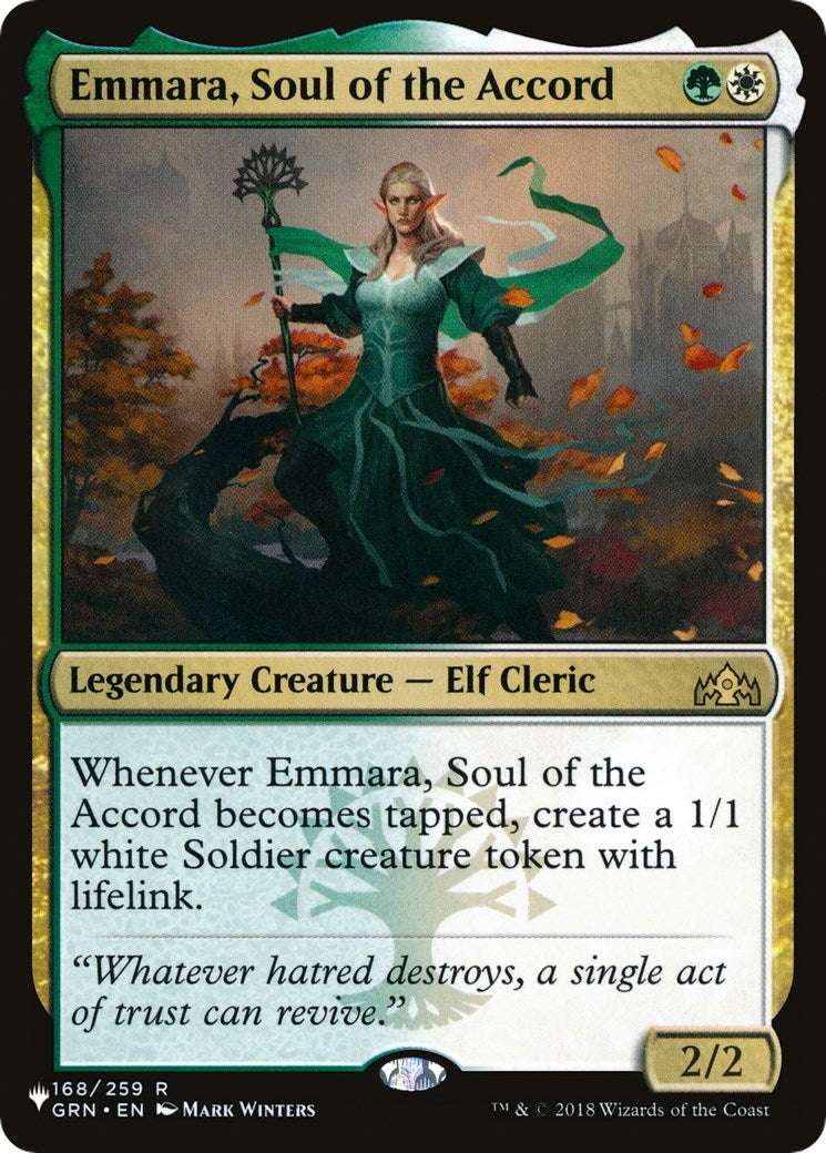 Emmara, Soul of the Accord (The List Reprints) (168)