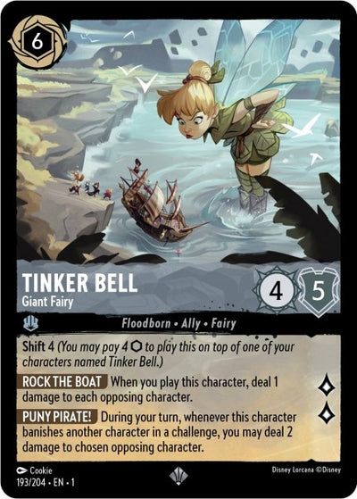 Image for Tinker Bell - Giant Fairy (The First Chapter) (193/204) - Disney Lorcana