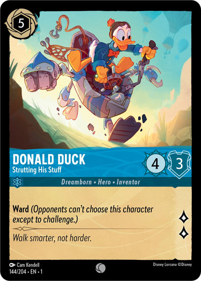 Image for Donald Duck - Strutting His Stuff (The First Chapter) (144/204) - Disney Lorcana