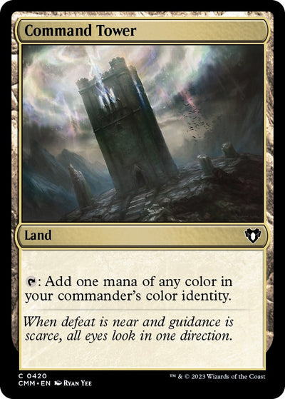Image for Command Tower (Commander Masters) (420) - Magic: The Gathering