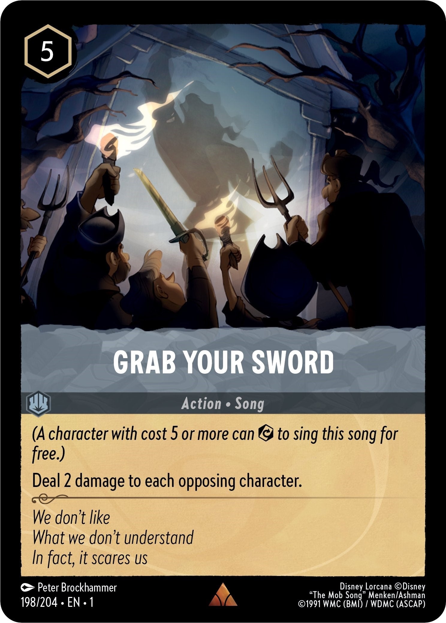 Image for Grab Your Sword (The First Chapter) (198/204) - Disney Lorcana