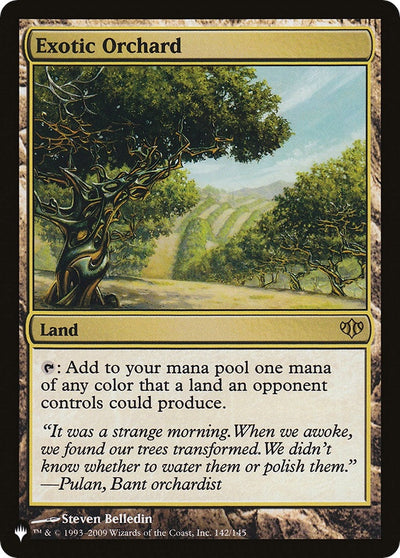 Exotic Orchard (CON) (The List Reprints) (142)