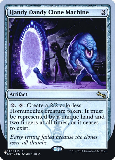 Handy Dandy Clone Machine (The List Reprints) (149/216)