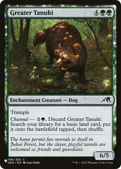 Greater Tanuki (The List Reprints) (189/302)
