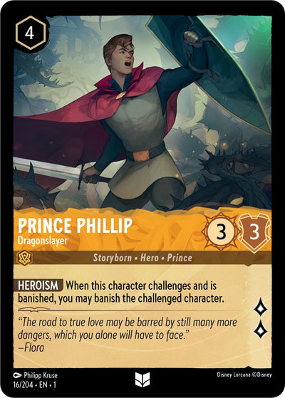 Image for Prince Phillip - Dragonslayer (The First Chapter) (16/204) - Disney Lorcana