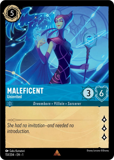 Image for Maleficent - Uninvited (The First Chapter) (151/204) - Disney Lorcana