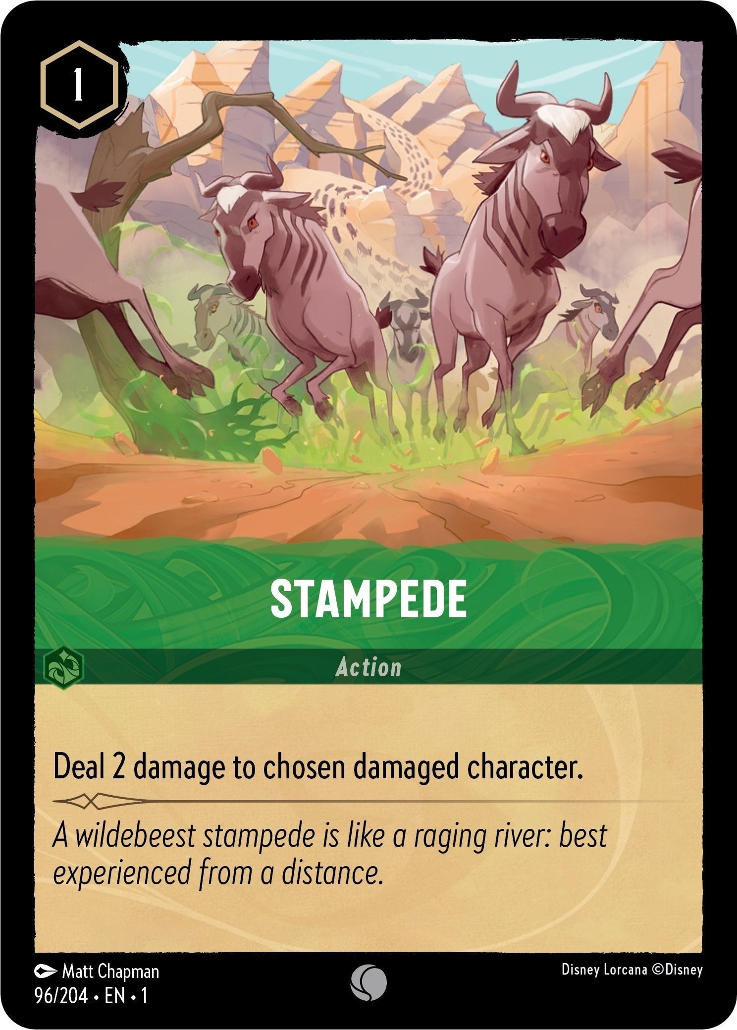 Image for Stampede (The First Chapter) (96/204) - Disney Lorcana