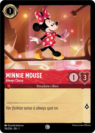 Image for Minnie Mouse - Always Classy (The First Chapter) (116/204) - Disney Lorcana