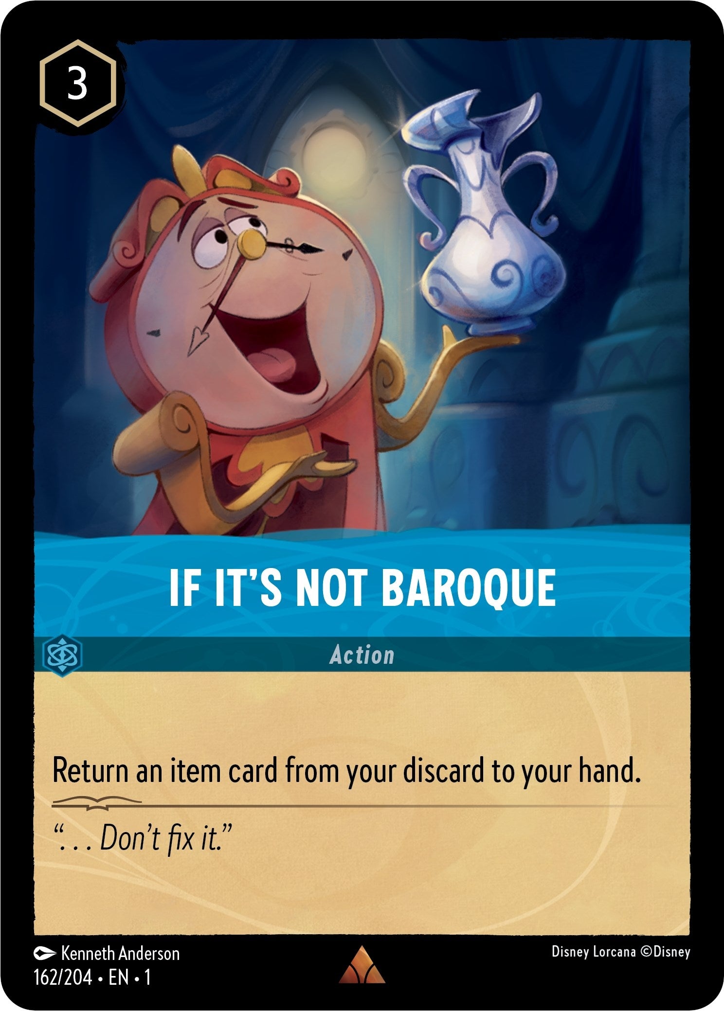 Image for If It's Not Baroque (The First Chapter) (162/204) - Disney Lorcana