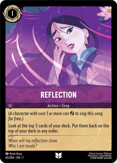 Image for Reflection (The First Chapter) (65/204) - Disney Lorcana