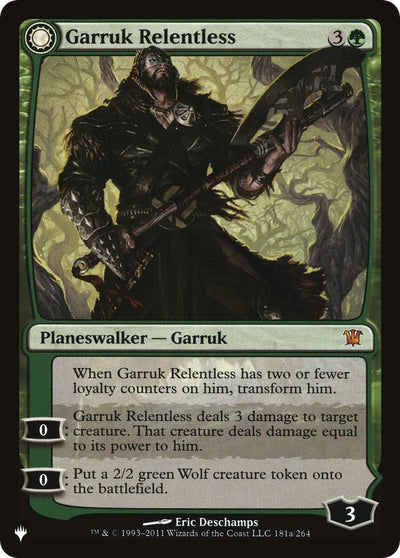 Garruk Relentless (The List Reprints) (181)