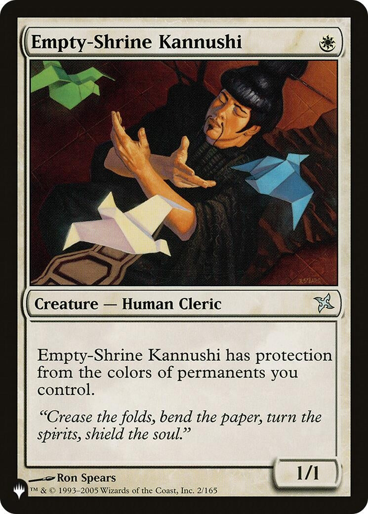 Empty-Shrine Kannushi (The List Reprints) (2/165)