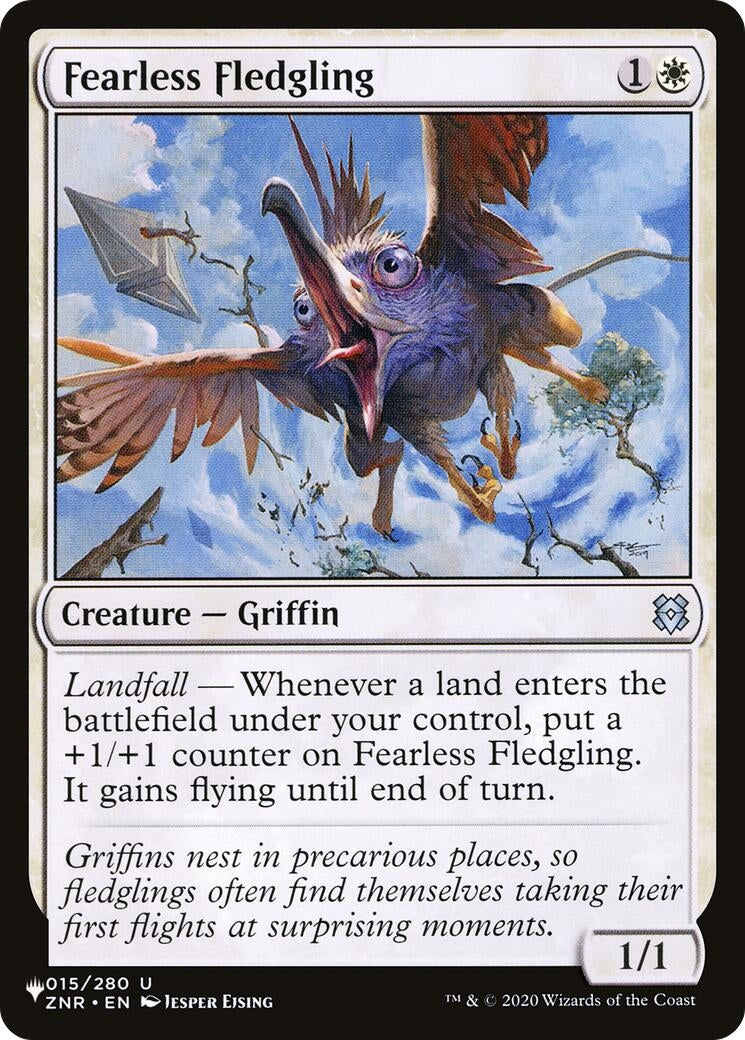 Fearless Fledgling (The List Reprints) (015/280)