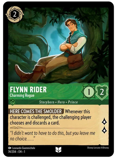 Image for Flynn Rider - Charming Rogue (The First Chapter) (74/204) - Disney Lorcana