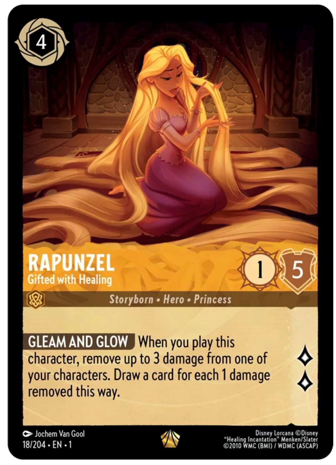 Image for Rapunzel - Gifted with Healing (The First Chapter) (18/204) - Disney Lorcana