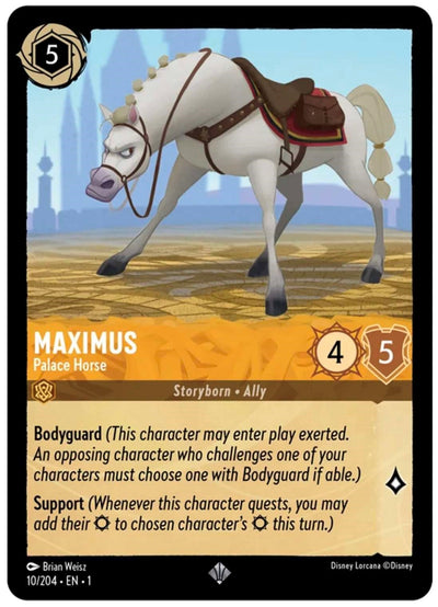Image for Maximus - Palace Horse (The First Chapter) (10/204) - Disney Lorcana