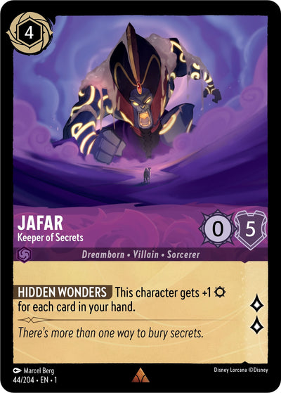 Image for Jafar - Keeper of Secrets (The First Chapter) (44/204) - Disney Lorcana