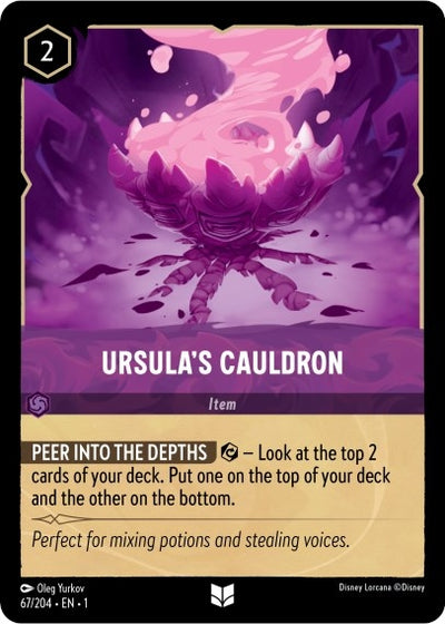 Image for Ursula's Cauldron (The First Chapter) (67/204) - Disney Lorcana