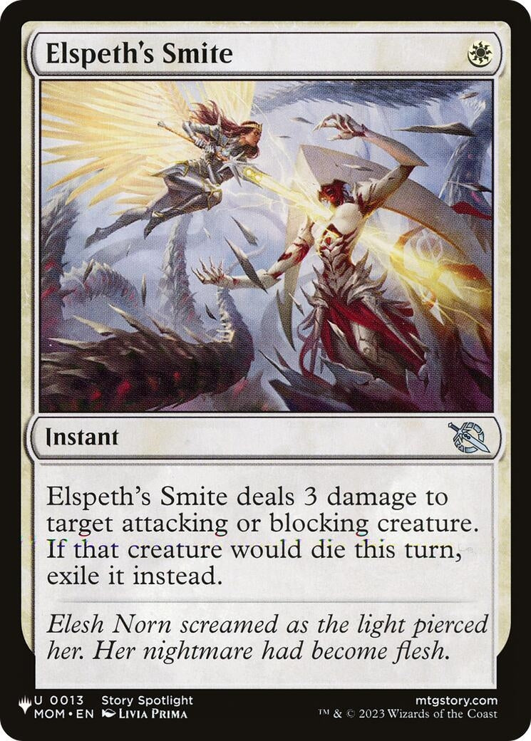Elspeth's Smite (The List Reprints) (0013)