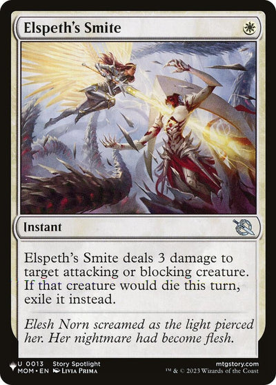 Elspeth's Smite (The List Reprints) (0013)