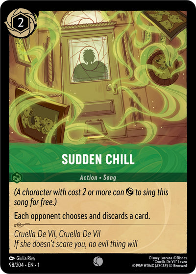 Image for Sudden Chill (The First Chapter) (98/204) - Disney Lorcana