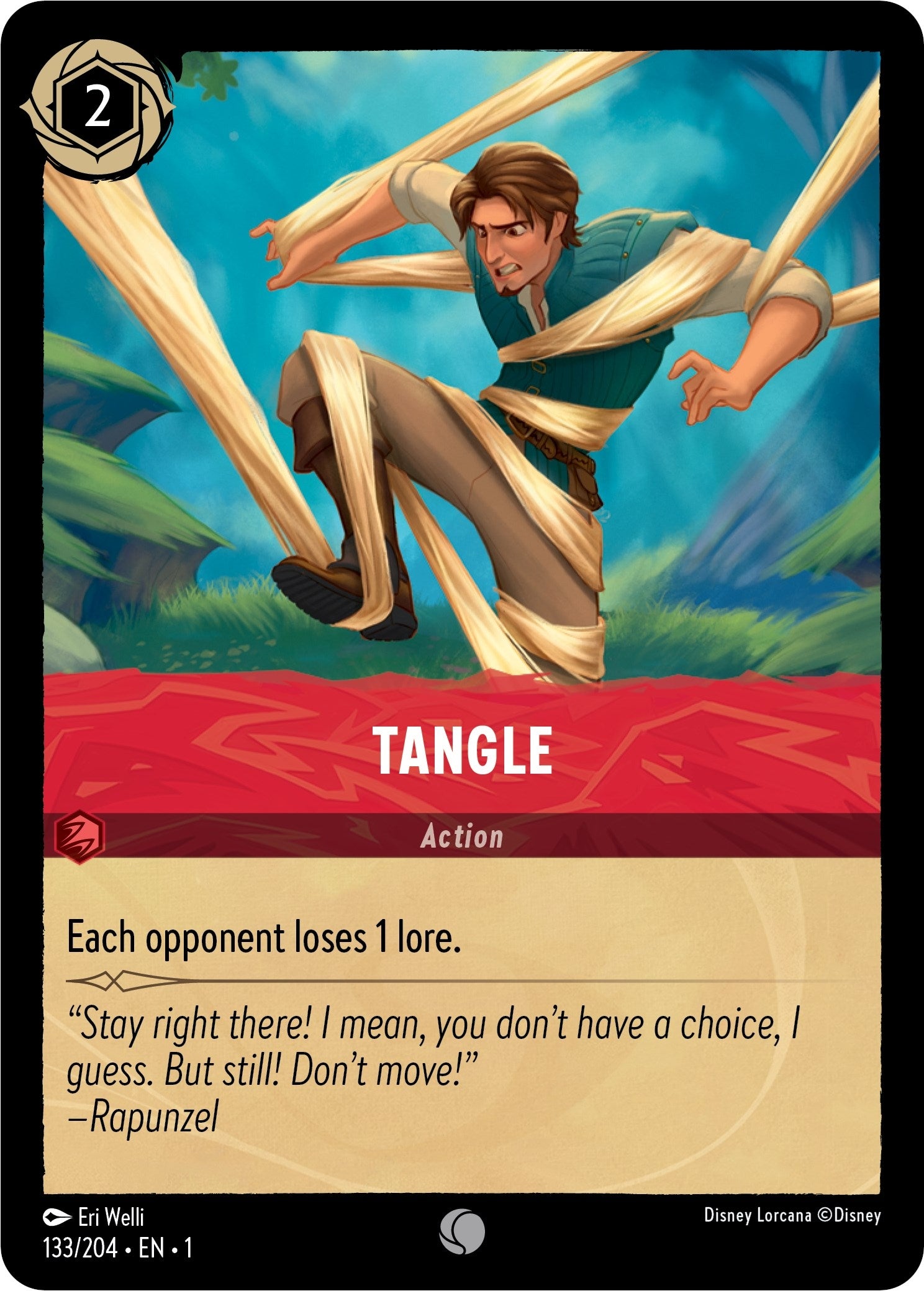 Image for Tangle (The First Chapter) (133/204) - Disney Lorcana