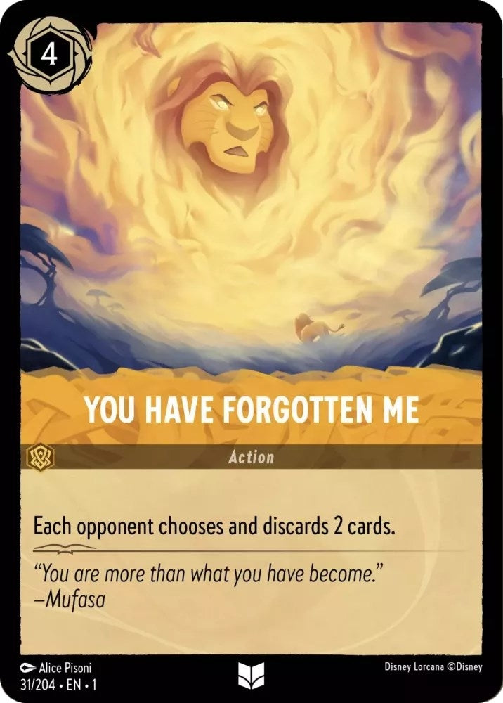 Image for You Have Forgotten Me (The First Chapter) (31/204) - Disney Lorcana