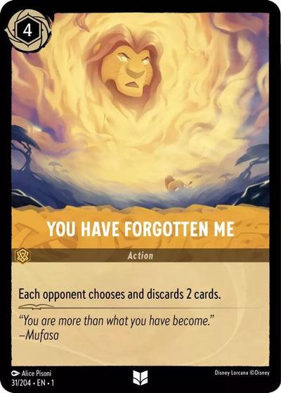 Image for You Have Forgotten Me (The First Chapter) (31/204) - Disney Lorcana