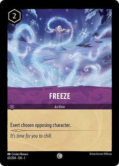 Image for Freeze (The First Chapter) (63/204) - Disney Lorcana