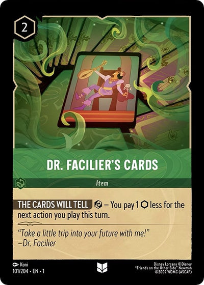 Image for Dr. Facilier's Cards (The First Chapter) (101/204) - Disney Lorcana