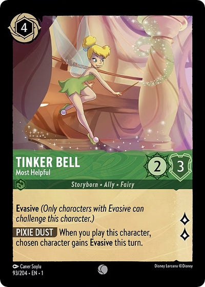Image for Tinker Bell - Most Helpful (The First Chapter) (93/204) - Disney Lorcana