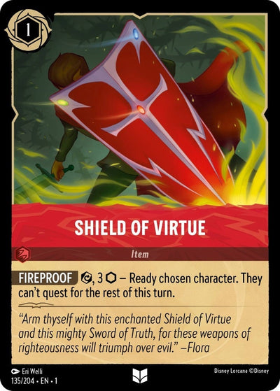 Image for Shield of Virtue (The First Chapter) (135/204) - Disney Lorcana