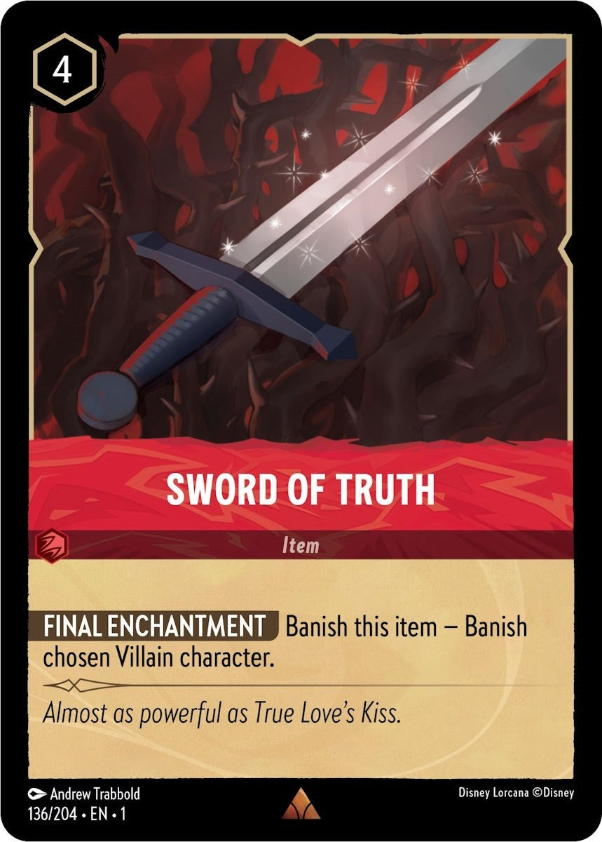 Image for Sword of Truth (The First Chapter) (136/204) - Disney Lorcana