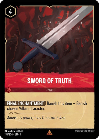 Image for Sword of Truth (The First Chapter) (136/204) - Disney Lorcana