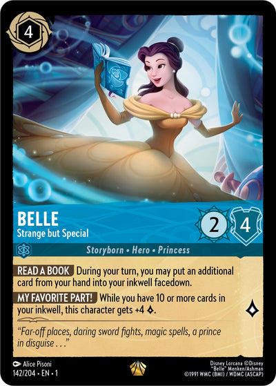 Image for Belle - Strange but Special (The First Chapter) (142/204) - Disney Lorcana
